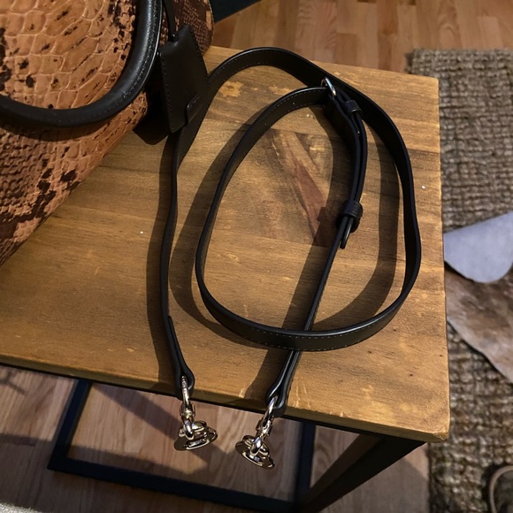 Multicolor Coach Purse with snake skin print - Picture 10 of 10